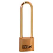 Long Brass Shackle Padlock - 125 Series